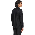 Z Zegna Black Cotton Shirt