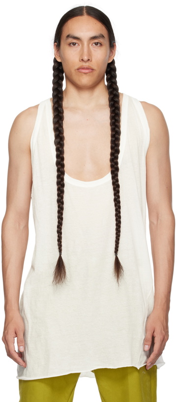 Photo: Rick Owens Off-White Fog Tank Top