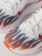 NIKE RUNNING - Zoom Fly 6 Rubber-Trimmed Mesh Running Sneakers - Red