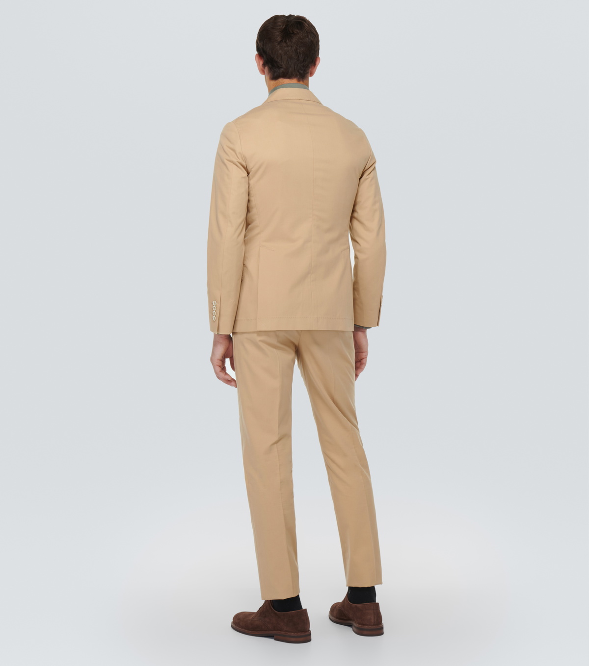 Brunello Cucinelli Cotton and cashmere gabardine suit