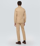 Brunello Cucinelli Cotton and cashmere gabardine suit
