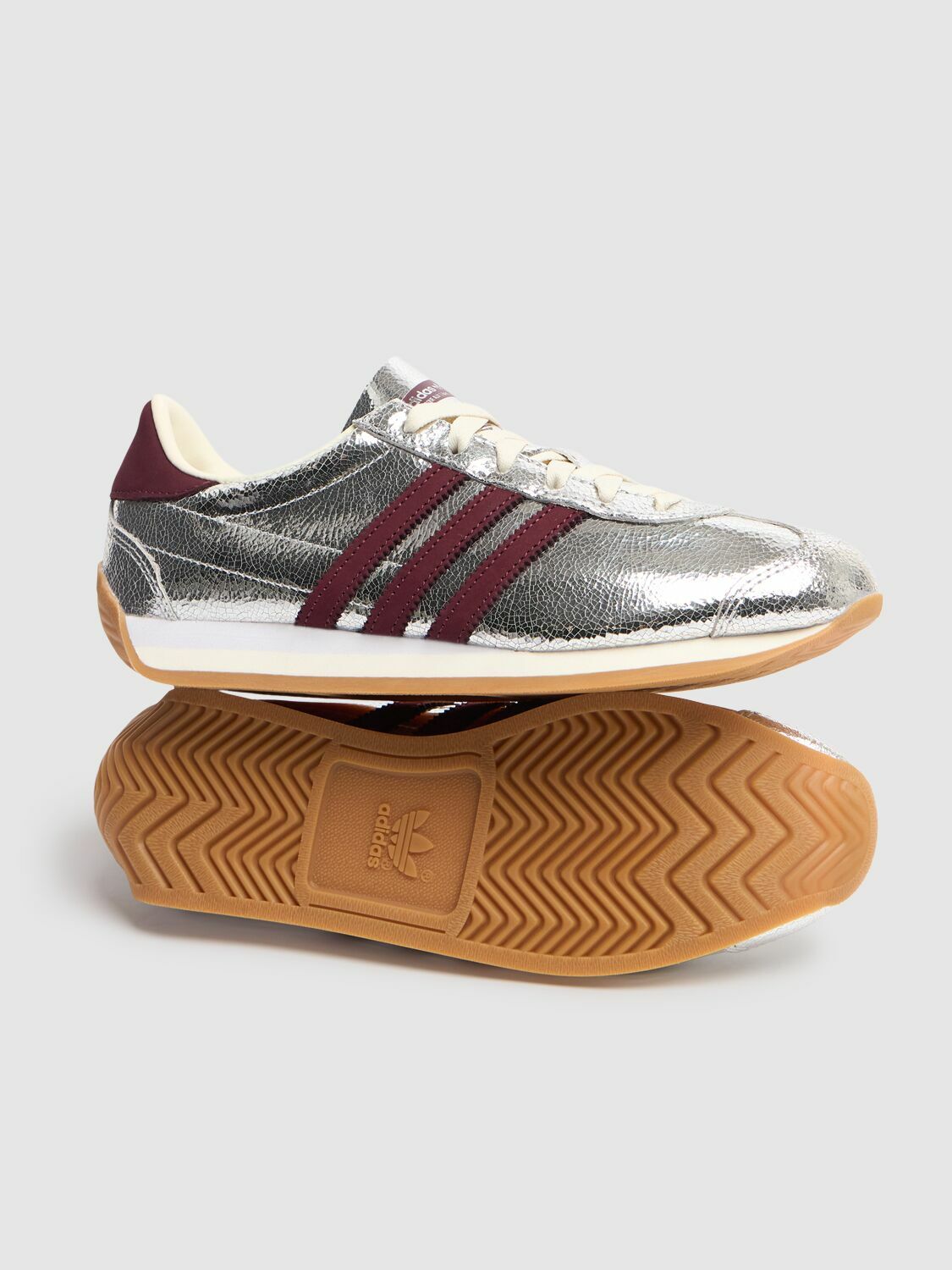 adidas gazelle silver green womens adidas Originals Italia 70s main image 1