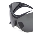 Gentle Monster x Mugler Spiral 01 Sunglasses in Black 