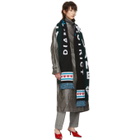 Ports 1961 Black and Green Logo Scarf