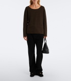 The Row Marcel leather top-handle bag