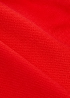 Spence Court Piqué Ponte top Red