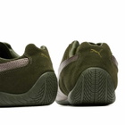 Puma Speedcat Premium Sneaker in Dark Olive/Matte Silver