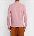 Sies Marjan - Dale Ribbed Cotton-Blend Sweatshirt - Men - Pink