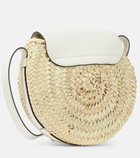 Chloe - Marcie Small raffia crossbody bag