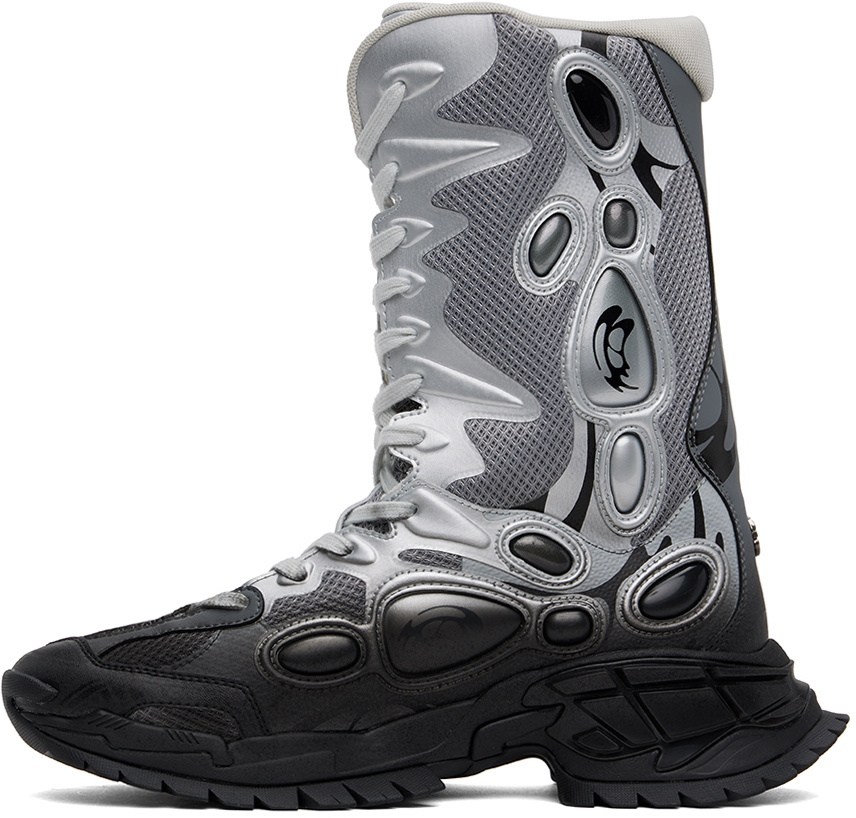 Rombaut Silver & Black Nucleo Boots