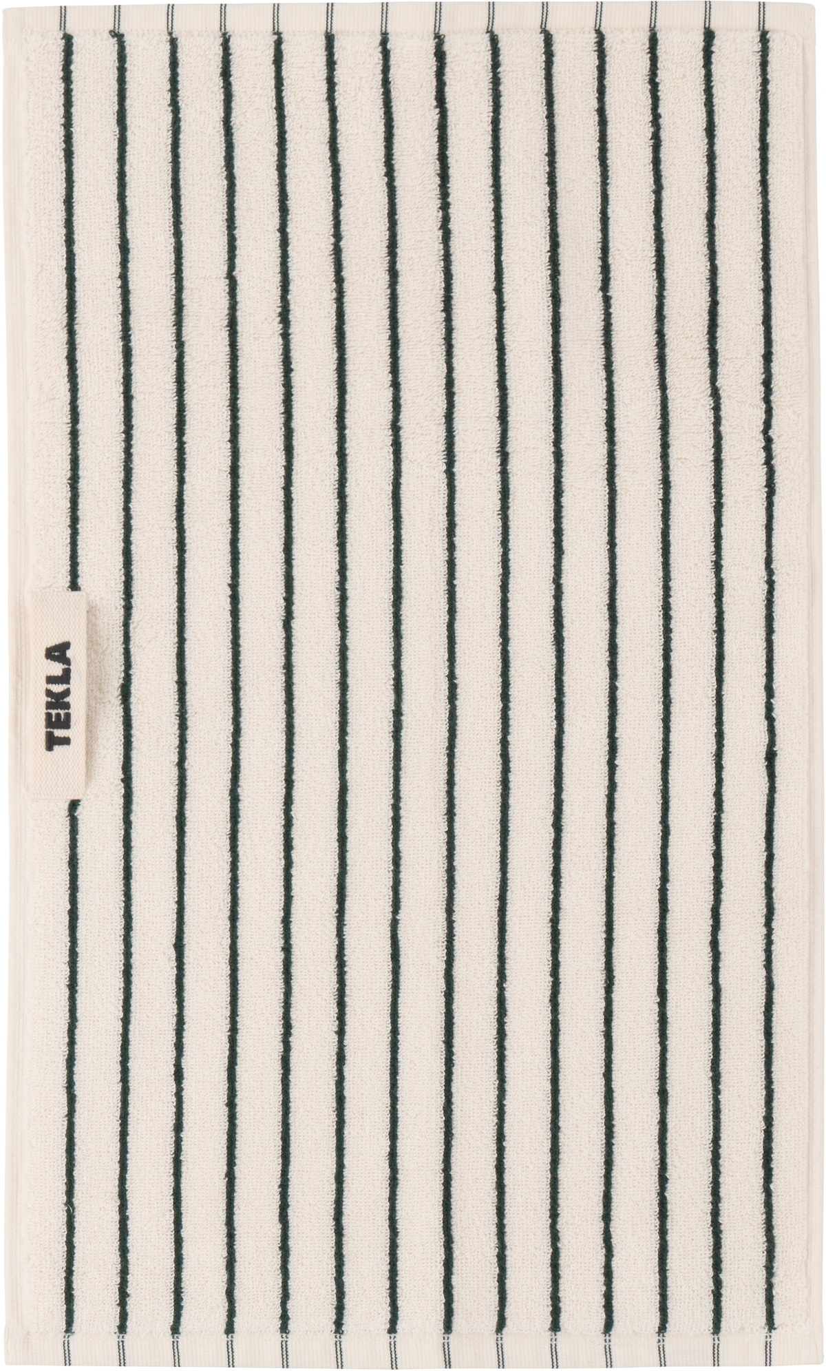 Tekla Green Striped Towel Set, 3 pcs