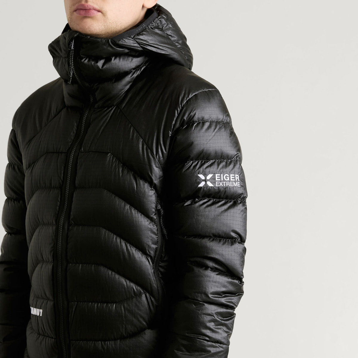Mammut Men's Eiger Nordwand Light Down Jacket in Black