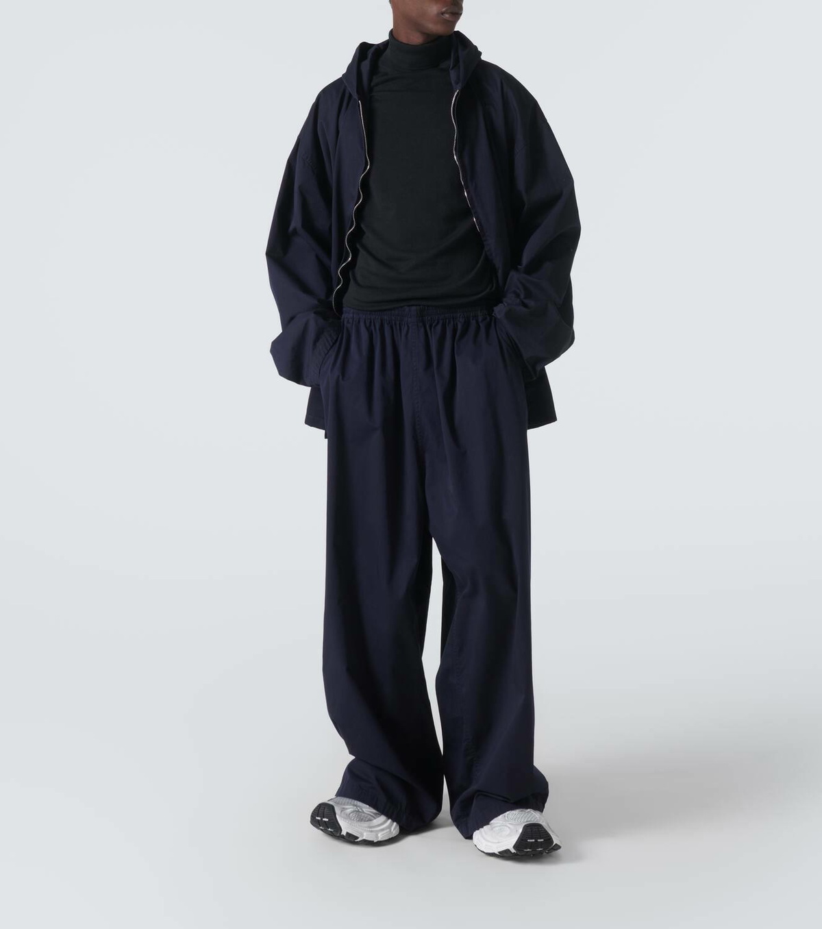 Balenciaga Cotton wide-leg pants Balenciaga