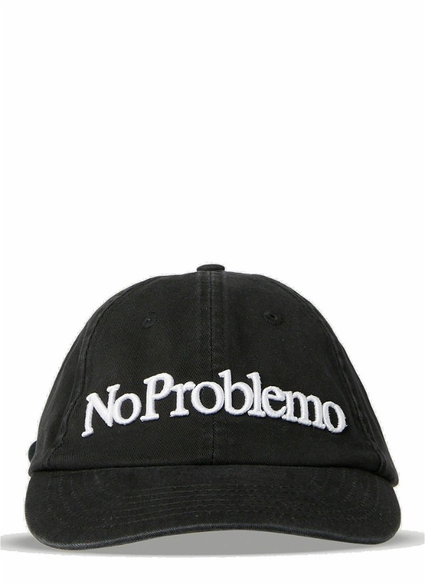 Photo: Aries - No Problemo Baseball Cap in Black