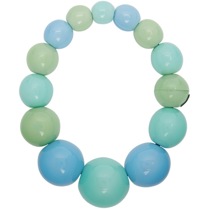 Photo: Monies Blue and Green Palermo Necklace