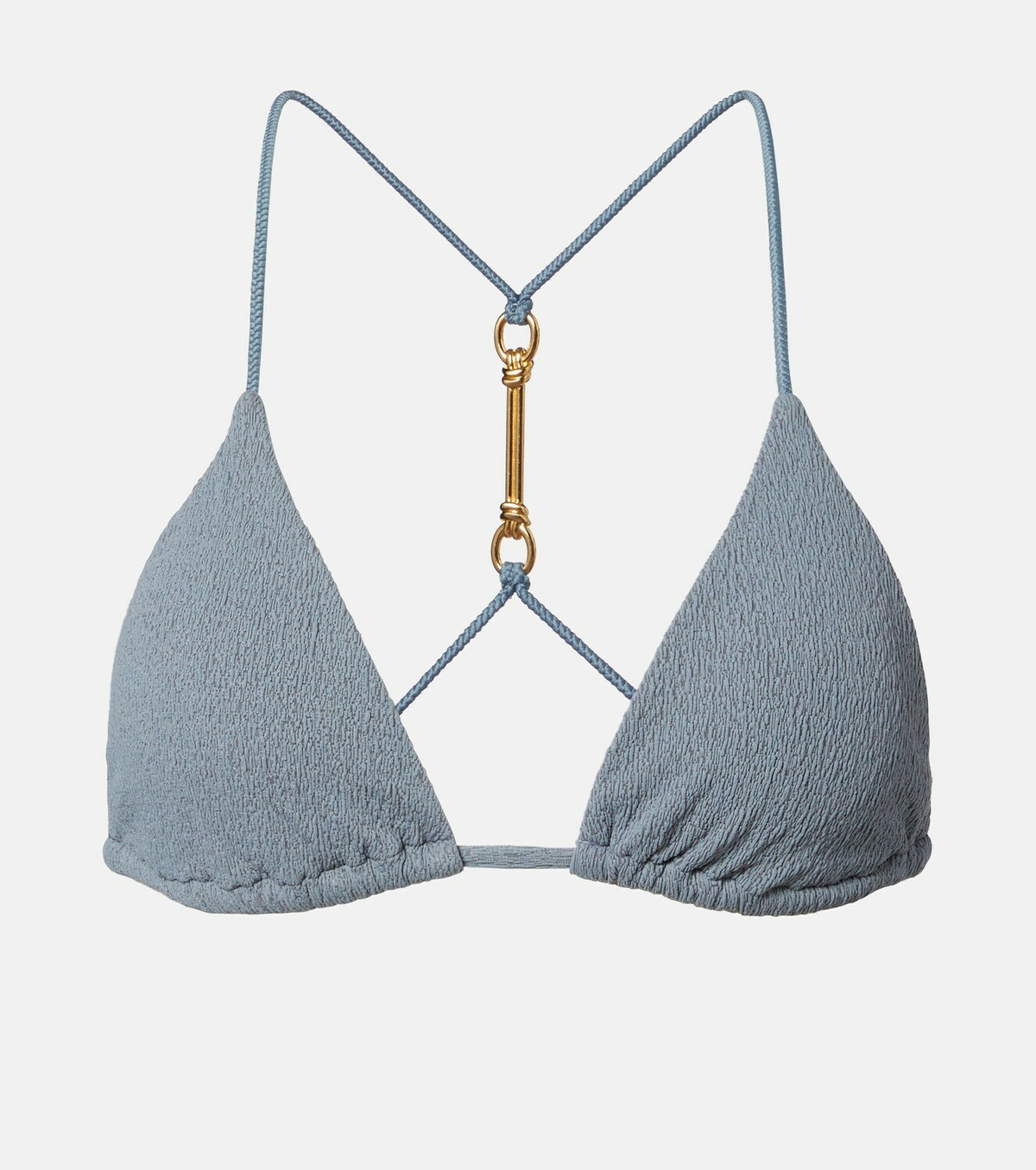 ViX Paula Hermanny Nika embellished triangle bikini top