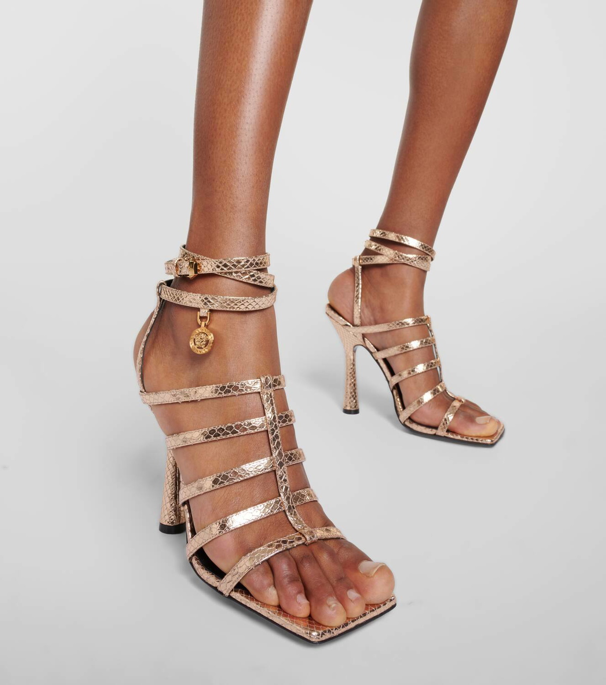 Fashion metallic sandals canada