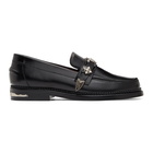 Toga Virilis Black Leather Loafers