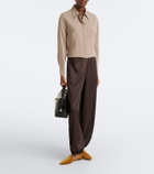 Vince Crinkled plissé balloon pants