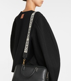 Loewe - Anagram leather-trimmed bag strap