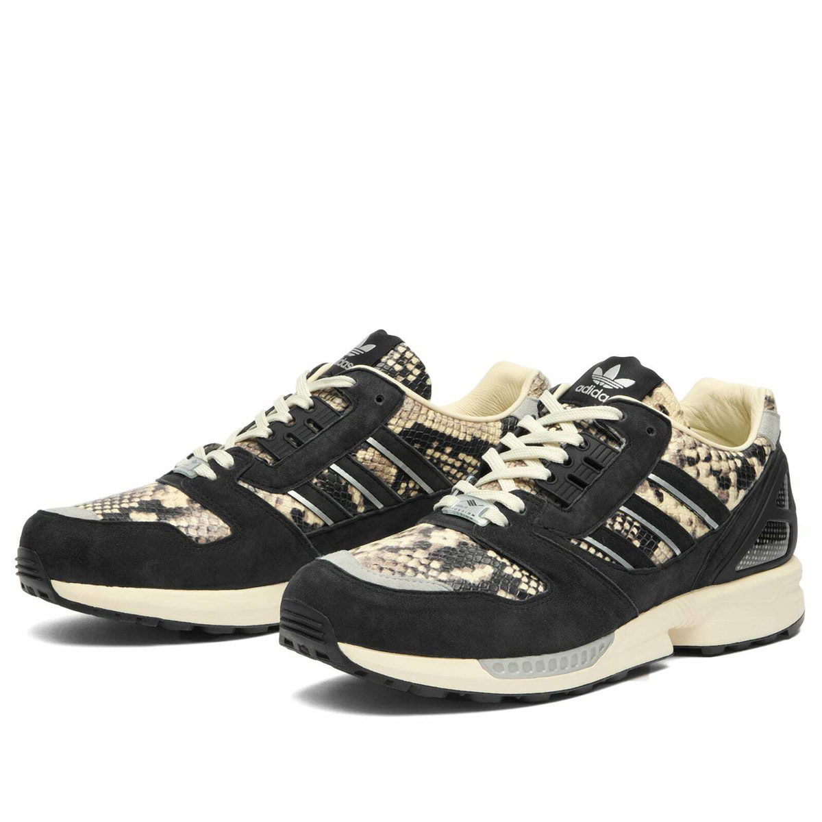 Adidas Men's Zx 8000 Sneaker in Core Black/Core Black/Cream White