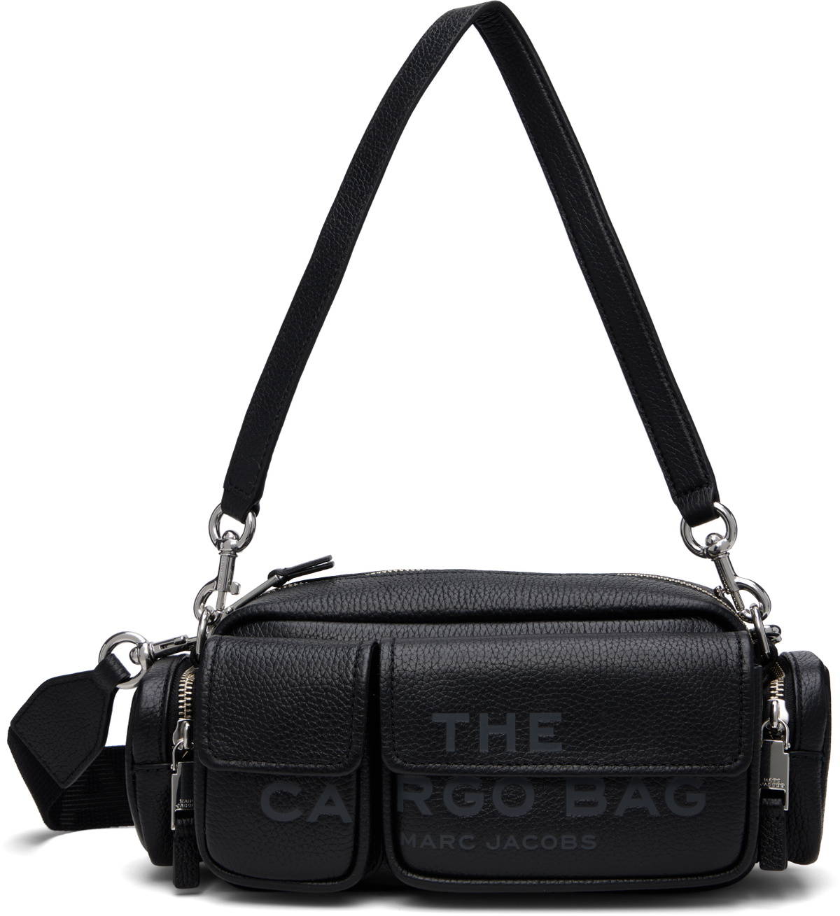 Marc Jacobs Black 'The Leather Cargo' Bag Marc Jacobs