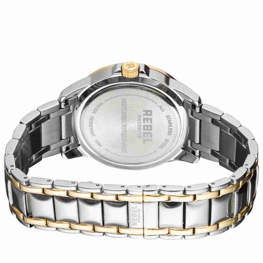 Rebel Williamsburg Silver Dial Mens Watch RB107-3012