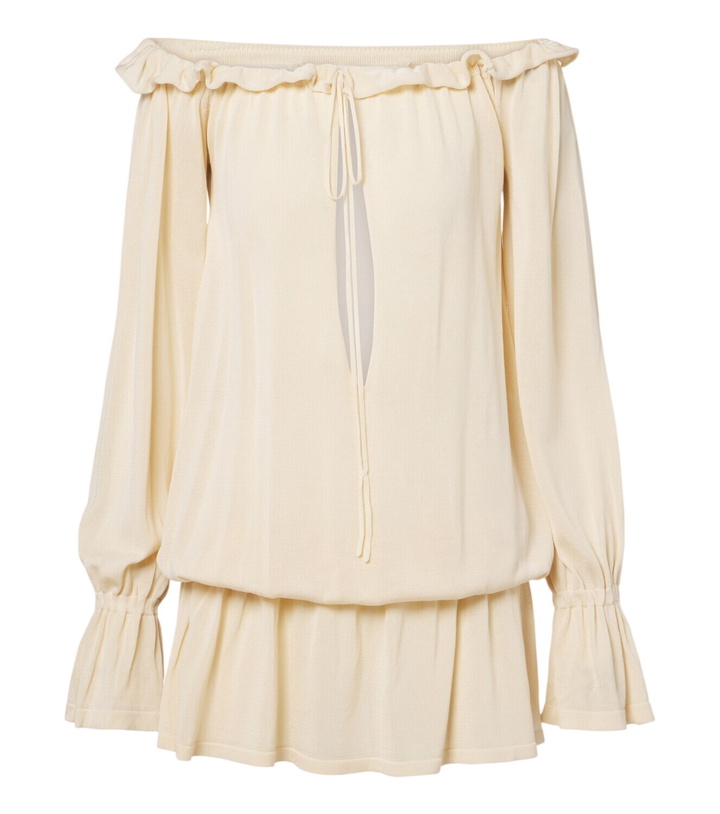 Photo: Aya Muse Cryo ruffled minidress