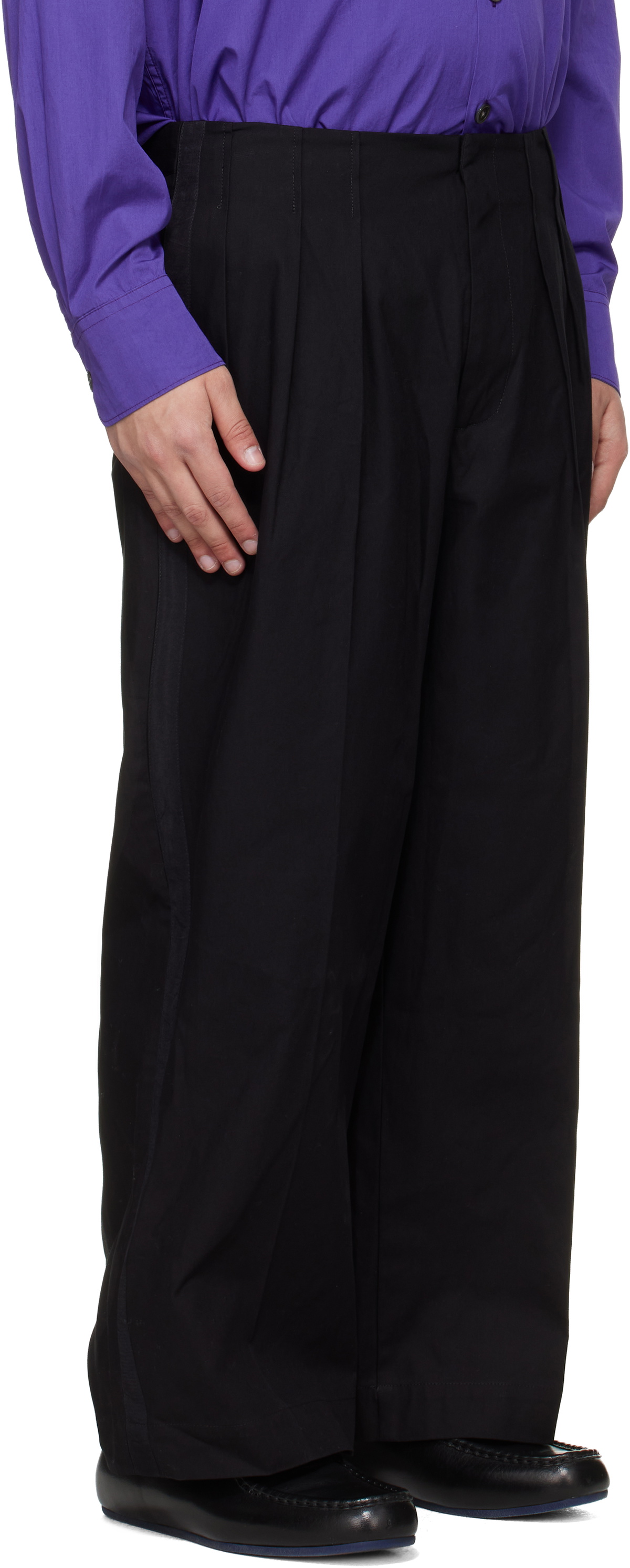 Toogood Black 'The Magician' Trousers