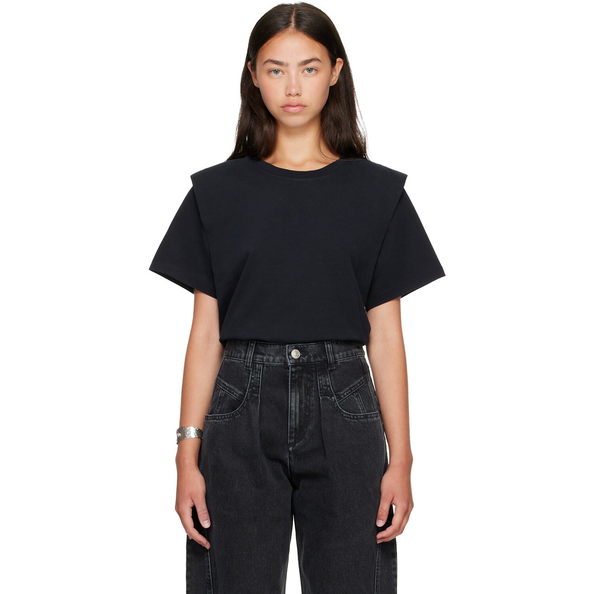 Isabel Marant Black Zelitos T-shirt