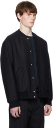 A.P.C. Navy Micka Bomber Jacket