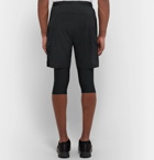 Under Armour - Launch Layered HeatGear Compression Shorts - Men - Black
