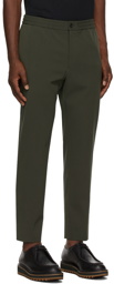 Solid Homme Wool-Blend Twill Trousers