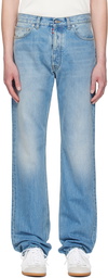 Maison Margiela Blue Hook-Eye Jeans