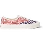 Vans - OG Authentic LX Checked Canvas Sneakers - White