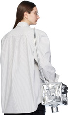 Doublet White Robot Shoulder Shirt