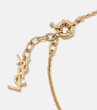 Saint Laurent Cassandre chain bracelet