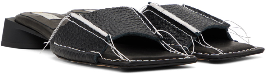 miista ブラックFifi サンダル Black Fifi Sandals by Miista on Sale
