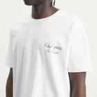 Club 1984 Men's The Line T-Shirt in White