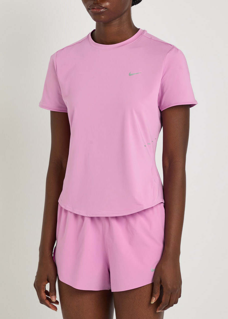 Nike Swift Dri-fit Stretch-jersey Running top Pink