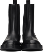 Givenchy Black Leather Chelsea Boots