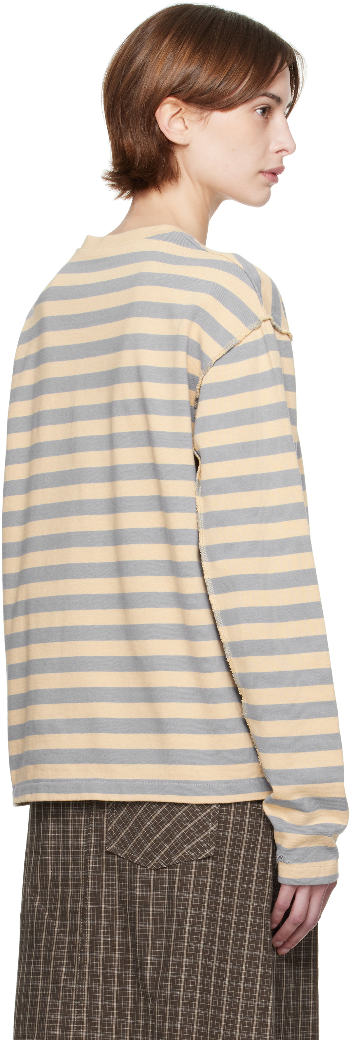 mfpen Off-White Wide Stripe Sweater