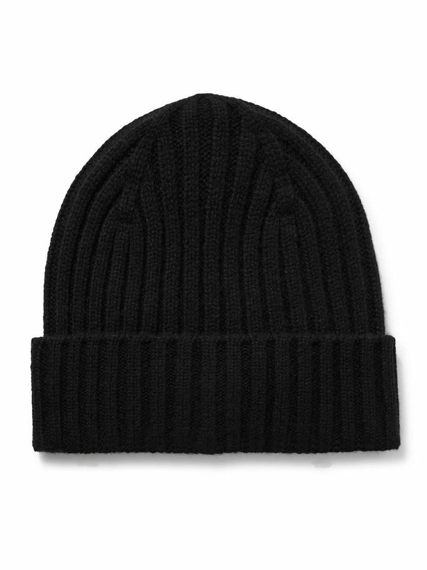 Photo: Mr P. - Cairn Ribbed Cashmere Beanie
