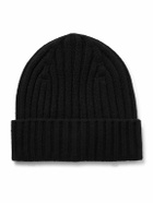 Mr P. - Cairn Ribbed Cashmere Beanie