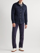 Peter Millar - Quilted Cotton-Blend Shirt Jacket - Blue