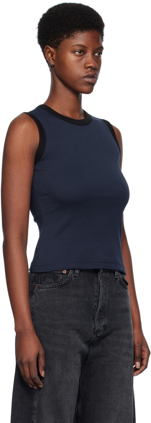【flore flore】DEWI TANK NAVY 新品 Flore Flore Dewi Tank in Navy – JUDITH