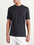 Thom Sweeney - Linen T-Shirt - Black