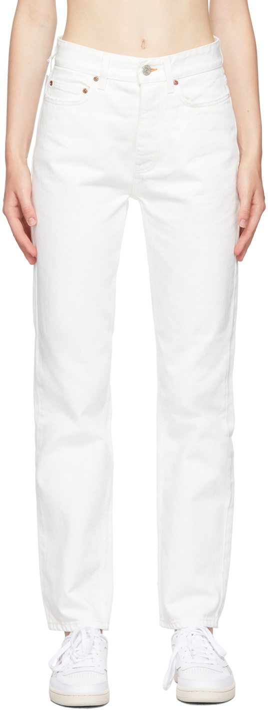 Photo: Won Hundred White Pearl Jeans