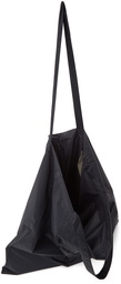 Rick Owens Black Champion Edition Nylon Jumbo Shopper Tote Bag