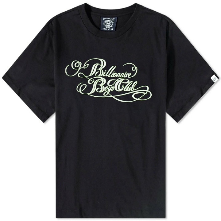 Photo: Billionaire Boys Club Men's Calligraphy Logo T-Shirt in Black